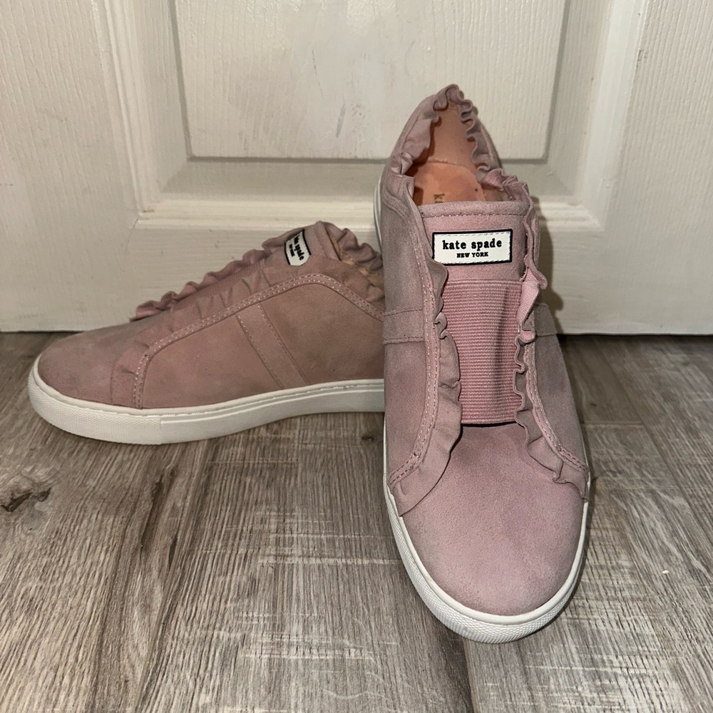 Kate Spade “LANCE” Ruffle Sneakers